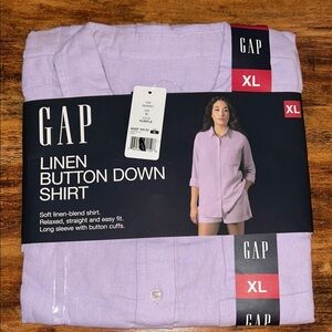 GAP Linen Button Down Shirt